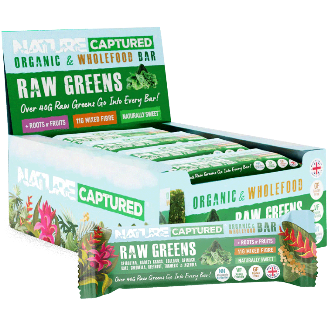 Organic Raw Greens Bars